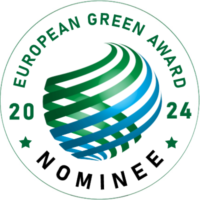 european green award badge