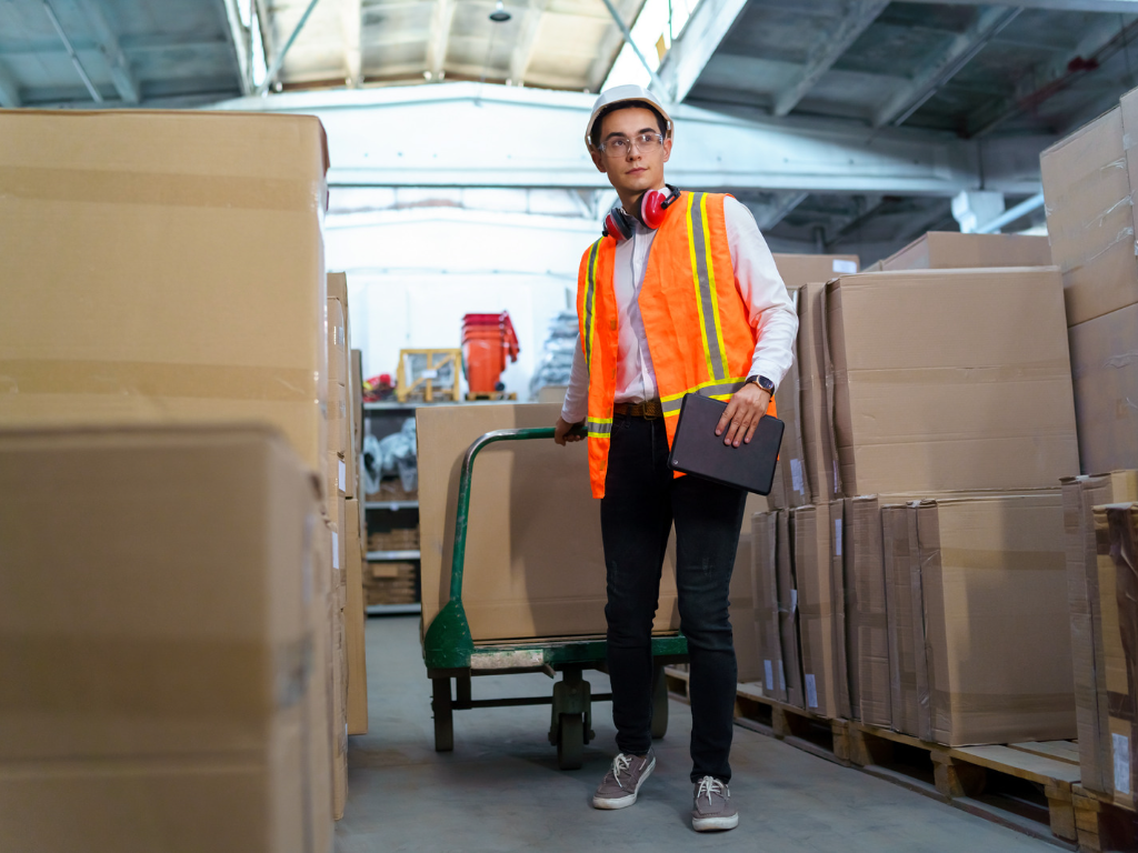 How does a specialized in-company sales tool help minimize warehousing costs?